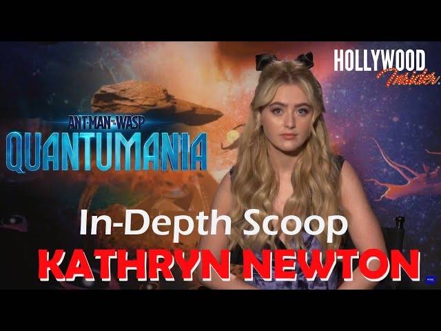 The Hollywood Insider Video-Kathryn Newton-Antman and The Wasp: Quantumania-Interview