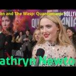 The Hollywood Insider Video-Kathryn Newton-Antman and The Wasp: Quantumania-Interview