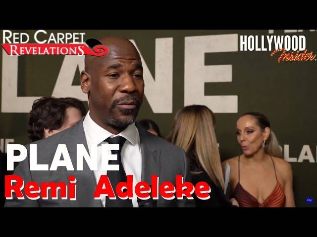 The Hollywood Insider Video-Remi Adeleke-Plane-Interview