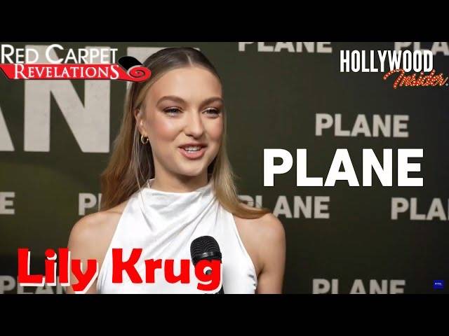 The Hollywood Insider Video-Lilly Krug-Plane-Interview