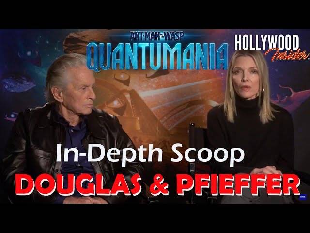 The Hollywood Insider Video-Michael Douglas-Antman and The Wasp: Quantumania-Interview