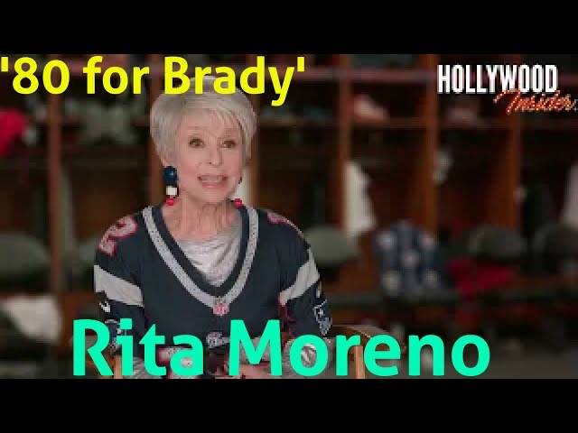 The Hollywood Insider Video-Rita Moreno-80 For Brady-Interview