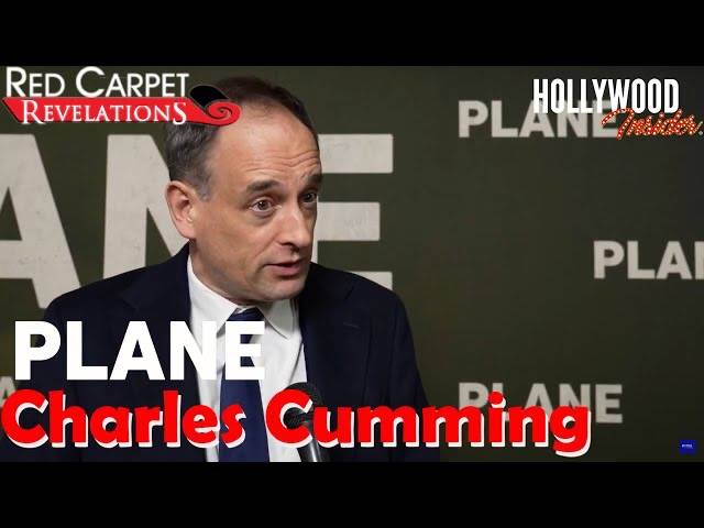 The Hollywood Insider Video-Charles Cumming-Plane-Interview