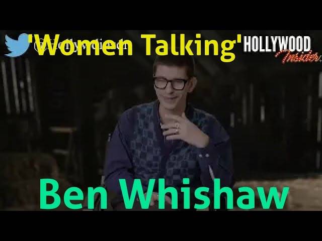 The Hollywood Insider Video-Ben Whishaw-Women Talking-Interview