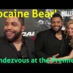 The Hollywood Insider Video-Cast and Crew-Cocaine Bear-Interview