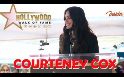 Courteney Cox Walk of Fame Ceremony | Courteney Cox Speech