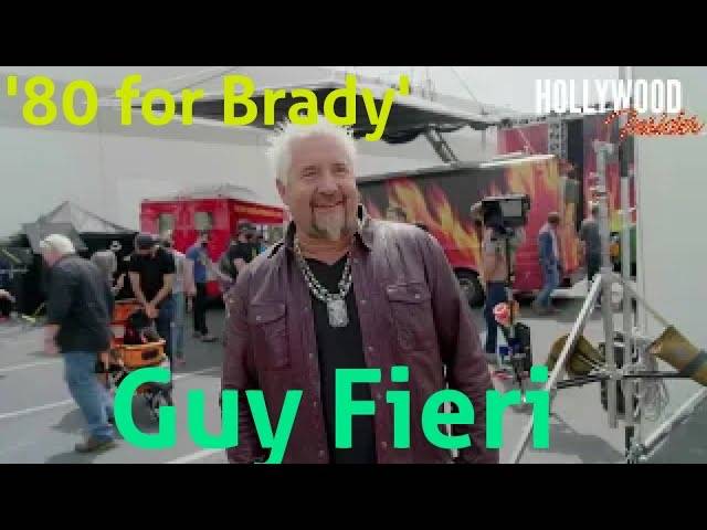 The Hollywood Insider Video-Guy Fieri-80 For Brady-Interview