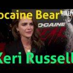 The Hollywood Insider Video-Keri Russell-Cocaine Bear-Interview