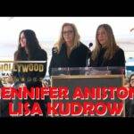 Courteney Cox Walk of Fame | Lisa Kudrow and Jennifer Aniston Speeches