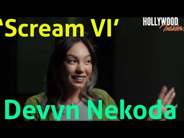 The Hollywood Insider Video-Devyn Nekoda-Scream VI-Interview