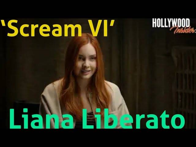 The Hollywood Insider Video-Liana Liberato-Scream VI-Interview