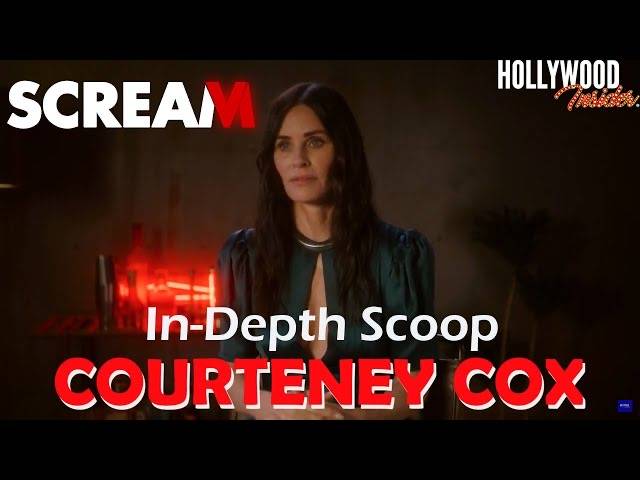 The Hollywood Insider Video-Courteney Cox-Scream VI-Interview