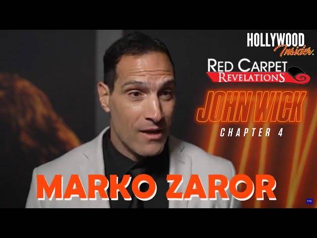 The Hollywood Insider Video-Marko Zaror-John Wick 4-Interview
