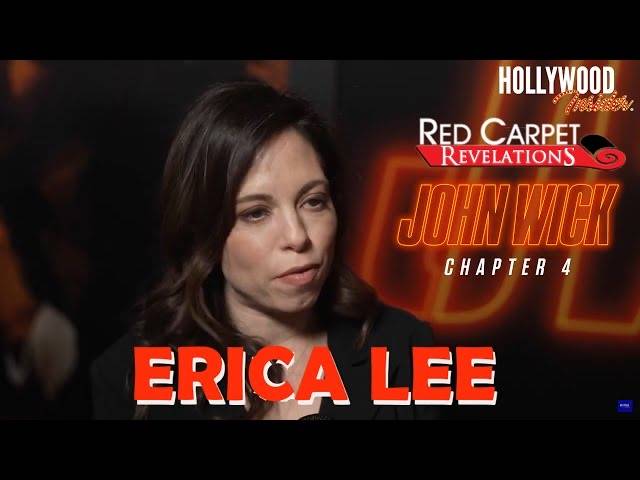 The Hollywood Insider Video-Erica Lee-John Wick 4-Interview