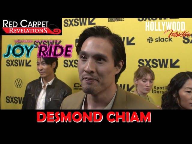 The Hollywood Insider Video-Desmond Chiam-Joy Ride-Interview