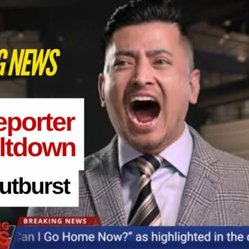 A News Reporter Angrily Melts Down on Live TV With Outcry Against Injustices: Raw Call for Change