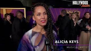 Alicia Keys Spills Secrets on ‘The Color Purple’ at Premiere | Taraji P  Henson, Halle Bailey, Oprah