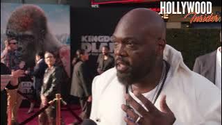 Peter Macon Spills Secrets on ‘Kingdom of the Planet of the Apes’ at Premiere Owen Teague