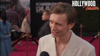 Travis Jeffery Spills Secrets on ‘Kingdom of the Planet of the Apes’ at Premiere Owen Teague