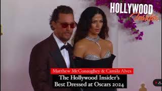 Matthew McConaughey & Camila Alves McConaughey • Oscars Best Dressed