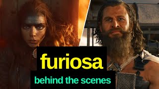 Come Behind the Scenes of ‘Furiosa:  A Mad Max Saga’ Anya Taylor Joy,  Chris Hemsworth