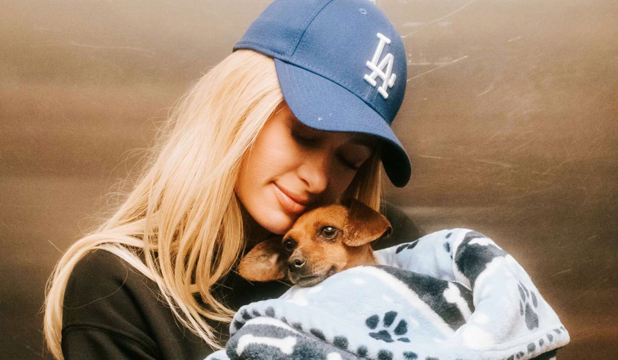 Paris Hilton Volunteers